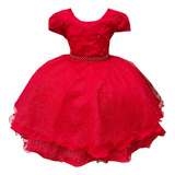 Vestido Daminha Juvenil Princesa
