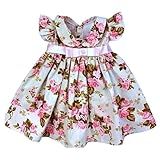 Vestido De Bebê Menina Florido Com Tiara 100- Algodão Iris Tamanho-M -4-6 Meses-