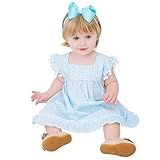 Vestido De Bebê Roupa Menina Infantil Com Tiara 100  Algodão Catarina Tamanho G  6 12 Meses 