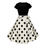 Vestido De Bolinha Anos