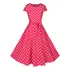 Vestido De Bolinha Anos 60 Festa Vintage Retrô Poa Bolas P45