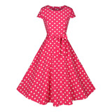 Vestido De Bolinha Anos
