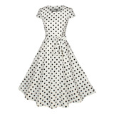 Vestido De Bolinha Anos