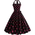 Vestido De Bolinha Anos 60 Retro Vintage Plus Size Festa P35