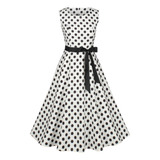 Vestido De Bolinha Anos