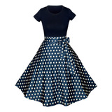 Vestido De Bolinhas Feminino