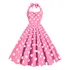 Vestido De Bolinhas Pin Up Retrô Vintage Anos 60 Rockabilly