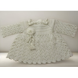 Vestido De Croche Branco