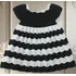 Vestido De Crochê Feito Com Linha Fina Ahdri Crochet Tam. 2