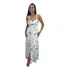 Vestido De Festa Feminino Tecido Fino Lindissimo Com Fenda
