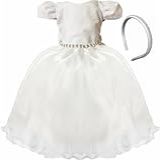 Vestido De Festa Infantil Branco Formatura Batizado Daminha Casamento Aniversário 4 Veste 3 Anos 