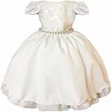 Vestido De Festa Infantil Branco Neve Formatura Batizado Daminha Casamento Aniversário Branco Neve 14 Veste 8 10 Anos 