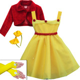 Vestido De Festa Infantil Luxo Batizado
