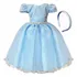 Vestido De Festa Infantil Luxo Princesa Menina Criança Abc