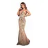Vestido De Formatura - Festa- Eventos - Luxo- Paetê -dourado
