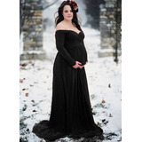 Vestido De Gestante Para Ensaio Fotográfico G08