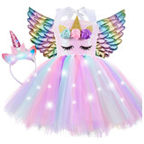 Vestido De Led Unicornio