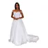 Vestido De Noiva Lindo Com Alça Renda+ Saiote Filó+ Véu Eleg