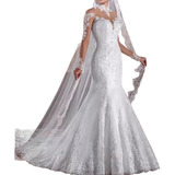 Vestido De Noiva Perfect Luxo Semi