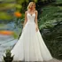 Vestido De Noiva Princesa Alças Lindo Renda Aretha Delicado