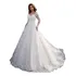 Vestido De Noiva Princesa Bordado Com Sobreposição De Renda1