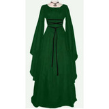 Vestido De Noiva Vampiro Mulheres Medievais Cosplay Brux