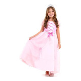 Vestido De Princesa Infantil Luxo Com