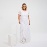Vestido De Renda Longo