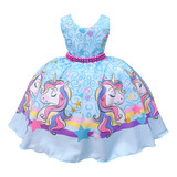 Vestido De Unicornio Infantil
