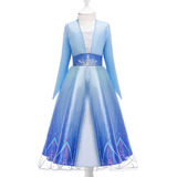 Vestido Disney White Frozen Princess Para Meninas Para