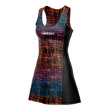 Vestido E Short Beach Tênnis Vezzo Elektra