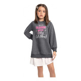 Vestido Em Moletom Quimby