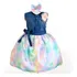 Vestido Estampado Busto Em Jeans Blogueirinha 2021