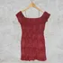 Vestido Estampado Curto Lastex Hollister