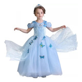 Vestido Fantasia Cinderela Princesa
