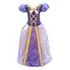 Vestido Fantasia Festa Sofia Rapunzel Enrolados Frete Gratis