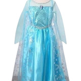 Vestido Fantasia Frozen Elsa Princesa Infantil