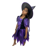 Vestido Fantasia Halloween Bruxinha