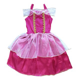Vestido Fantasia Infantil Princesa Aurora Festa