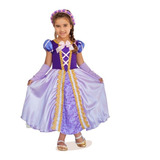 Vestido Fantasia Infantil Rapunzel
