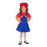 Vestido Fantasia Mario Bros