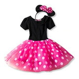 Vestido Fantasia Minnie