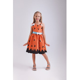 Vestido Fantasia Pedrita Carnaval Infantil Juvenil Meninas