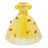 Vestido Fantasia Princesa Bela