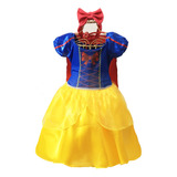Vestido Fantasia Princesa Infantil Menina Criança