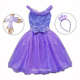 Vestido Fantasia Princesa Sofia