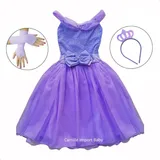 Vestido Fantasia Princesa Sofia