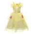 Vestido Fantasia Princesas Promoção Infantil Bela E A Fera