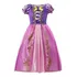 Vestido Fantasia Princesas Promoção Infantil Rapunzel