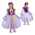 Vestido Fantasia Rapunzel Enrolados Luxo Infantil Princesa